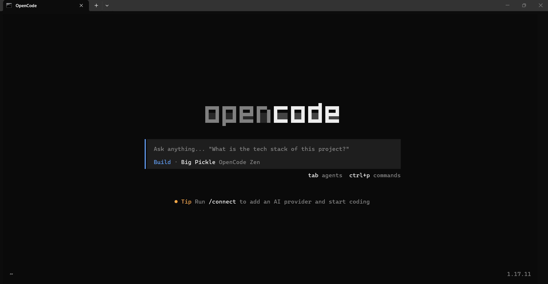 opencode command